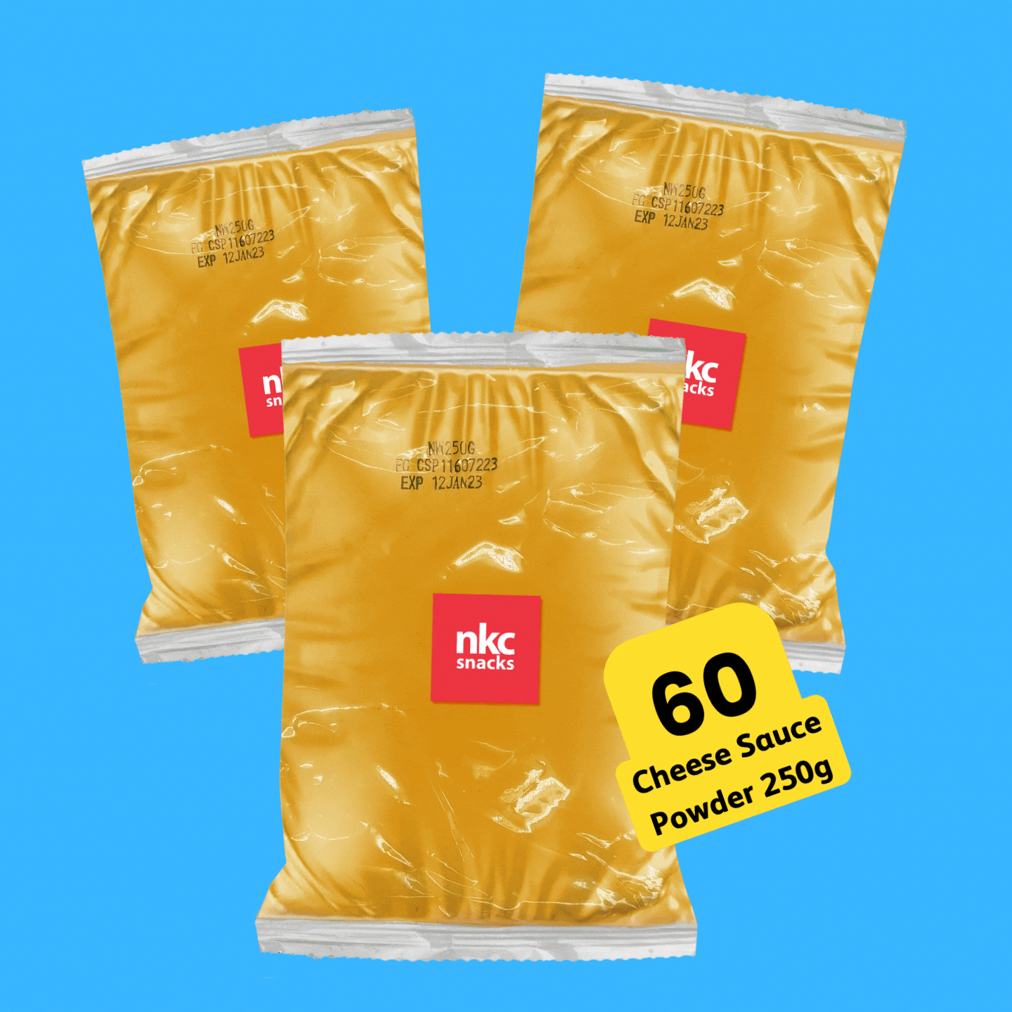 Cheese Sauce Powder 250g 60 Packs NKC Snacks cheese-sauce-powder-250g-60-packs-nkc-snacks